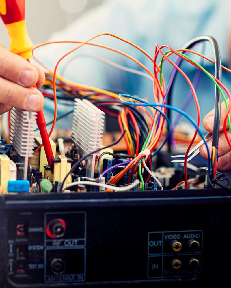 Instalación de audio y video A&B